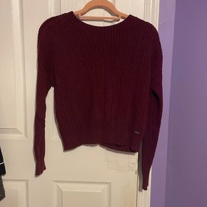 Hollister Sweater open back